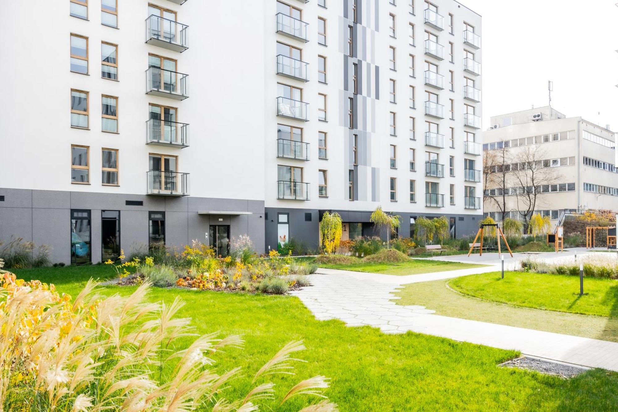 Aparthotel Mokotow Business Center By Noclegi Renters Varşovia Exterior foto