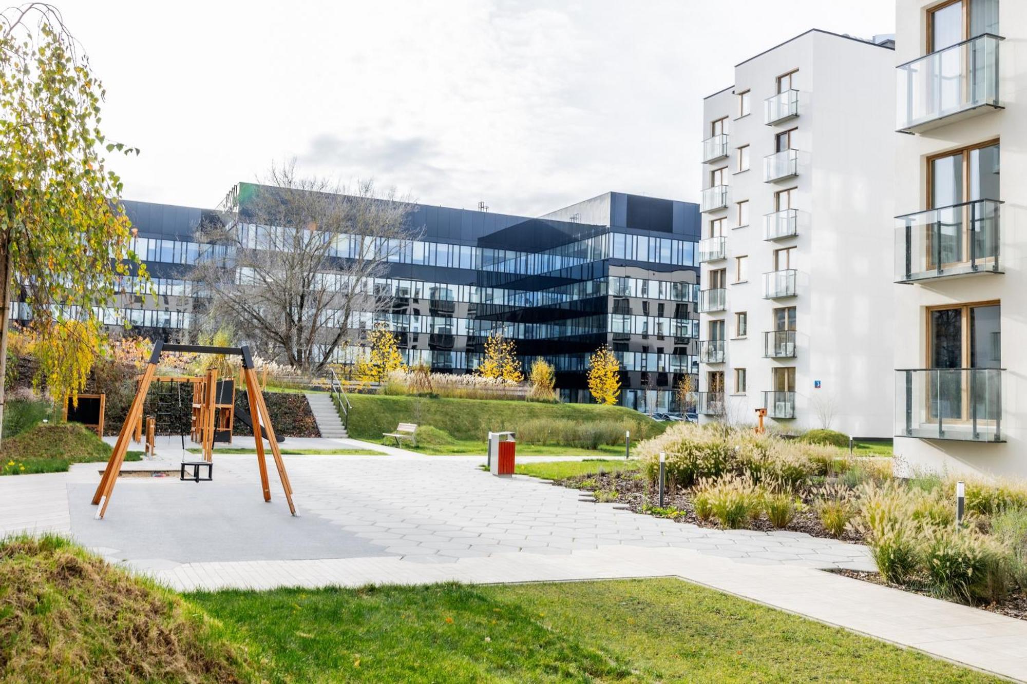 Aparthotel Mokotow Business Center By Noclegi Renters Varşovia Exterior foto